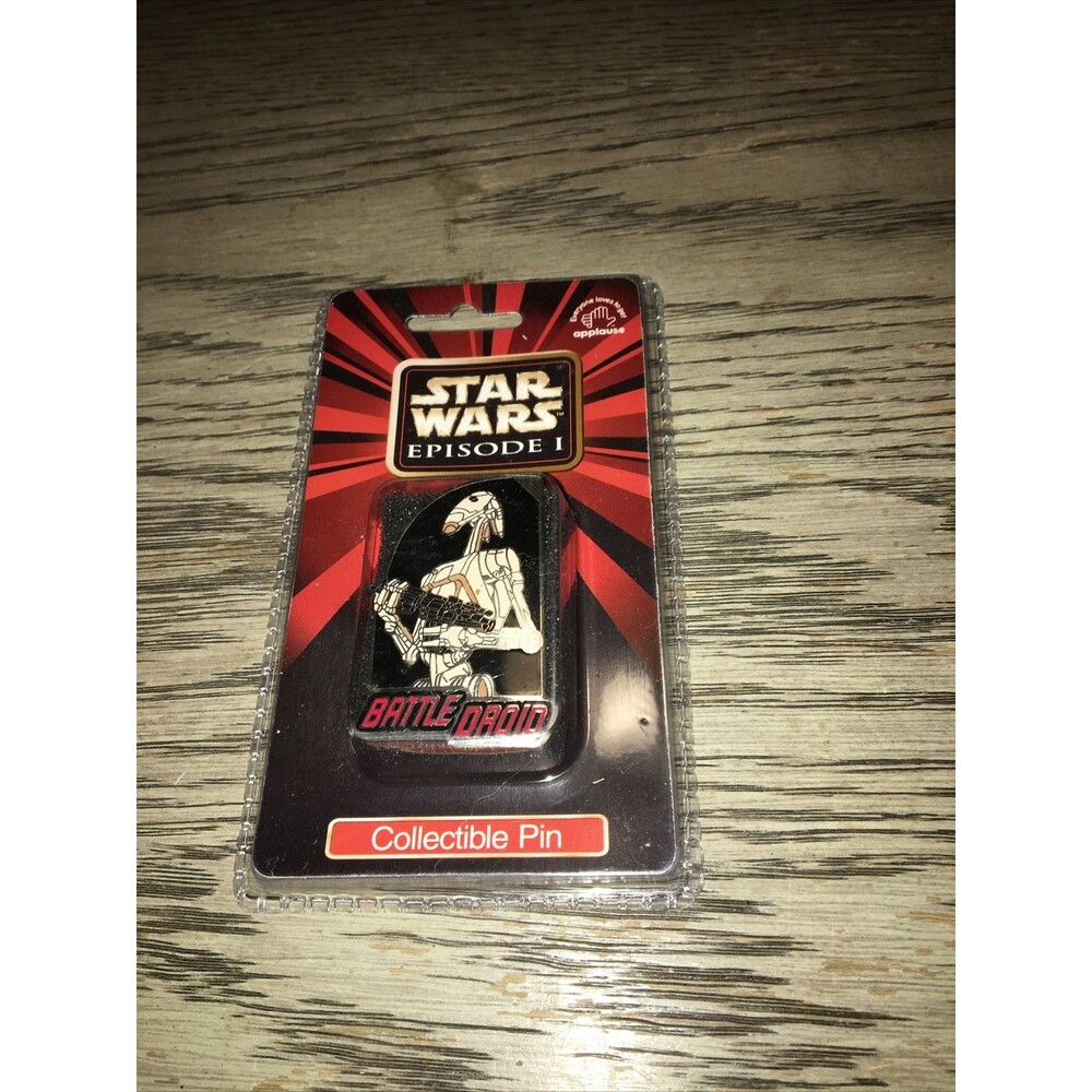 Applause Battle Driod 1 3/4" Collector's Pin from Star Wars Episode I-Brand New!